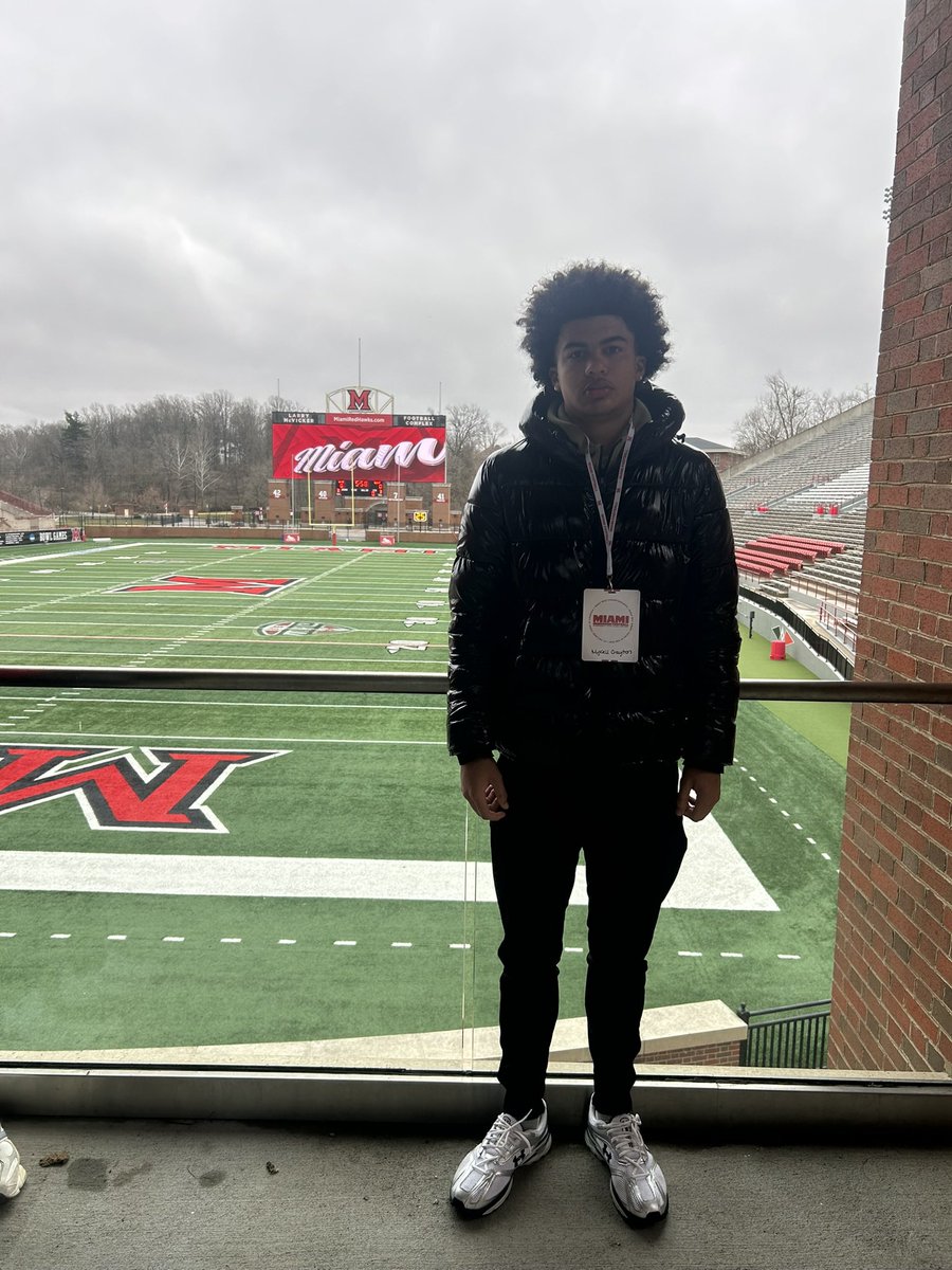 🚨 Excited to compete at the Miami Redhawks Academic Mega-Camp on June 12!
Looking forward to performing in front of some of the top academic and football programs in the country.
Grateful for the opportunity to showcase my skills and hopefully earn a spot as someone’s next