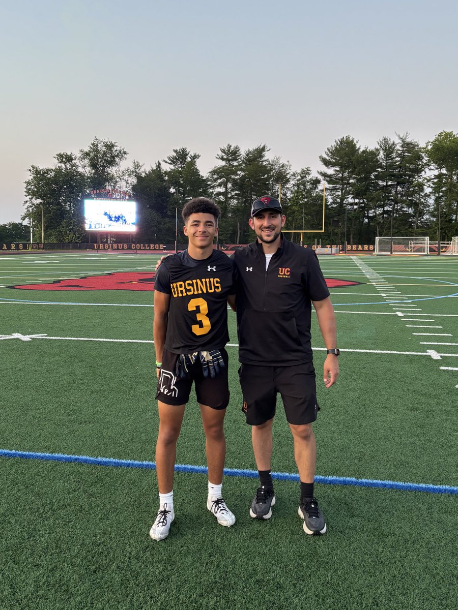 J_SerranoRoss's tweet image. Had a great time at @UrsinusFootball Prospect camp! Some great competition and learned a lot especially about the campus! I’m looking forward to being on campus again very soon!
@Coach_Endy @CoachPGallagher @CoachDev12 @PAPrepsRivals @CoachDaignault