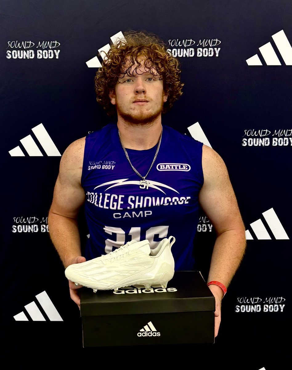 Carl Hall (@carl_hall27) on Twitter photo SOUTHEAST SHOWCASE
Thanks for the cleats!!
Ready to Compete!
<a href="/smsbacademy/">SoundMind SoundBody®</a> <a href="/adidas/">adidas</a> <a href="/adidasFballUS/">adidas Football US</a> <a href="/TSUTigersFB/">Tennessee State Football</a> <a href="/FSLElite_/">FSL Elite Training Facility</a> <a href="/USJBruinFB/">USJ Bruin Football</a> SOUTHEAST SHOWCASE
Thanks for the cleats!!
Ready to Compete!
<a href="/smsbacademy/">SoundMind SoundBody®</a> <a href="/adidas/">adidas</a> <a href="/adidasFballUS/">adidas Football US</a> <a href="/TSUTigersFB/">Tennessee State Football</a> <a href="/FSLElite_/">FSL Elite Training Facility</a> <a href="/USJBruinFB/">USJ Bruin Football</a>