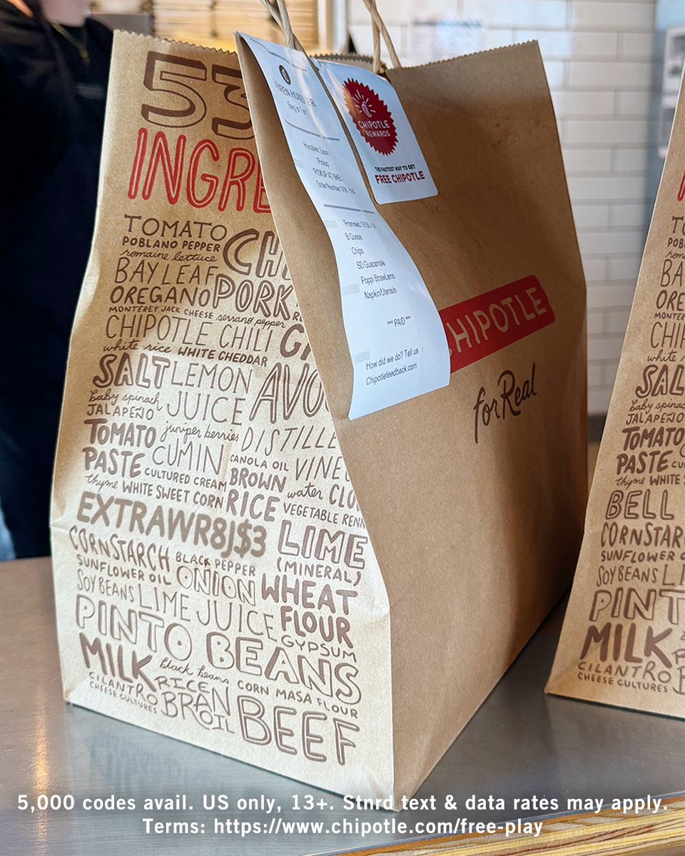 Chipotle tweet media