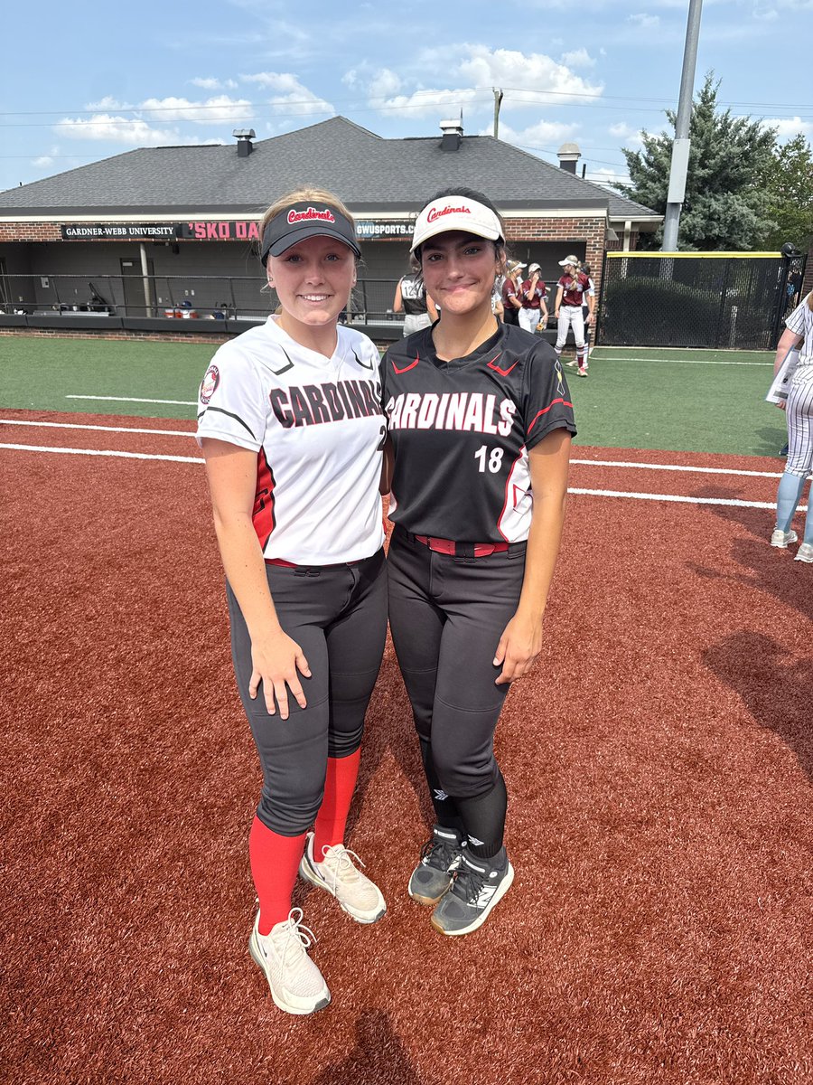 College Softball Prospect ID Showcase camp at <a href="/GWUSoftball/">Gardner-Webb Softball</a> was just amazing, all the coach’s were great, I loved their energy, and the way they taught us!! 
<a href="/baileywigness/">Bailey Wigness</a> <a href="/mackzuppas/">Mackenzi Steele Zuppas</a> <a href="/NCATSOFTBALL/">The Official NC A&T Aggie Softball</a> <a href="/BrevardSoftball/">Brevard College Softball</a> <a href="/ClaflinSoftball/">Claflin University Softball 🐾🧡</a> <a href="/JCSUniversity/">Johnson C. Smith U.</a> <a href="/SalemSoftball24/">Salem College Softball</a> <a href="/UNCSoftball/">Carolina Softball</a>