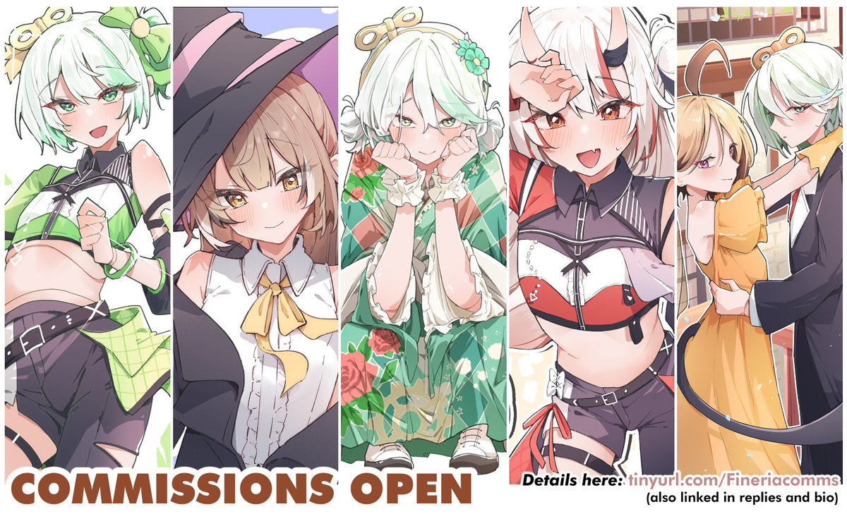 Fineria_'s tweet image. Been a year since I've last updated the banner.
A few minor edits and updates, you can also dm me if you have questions thank you!