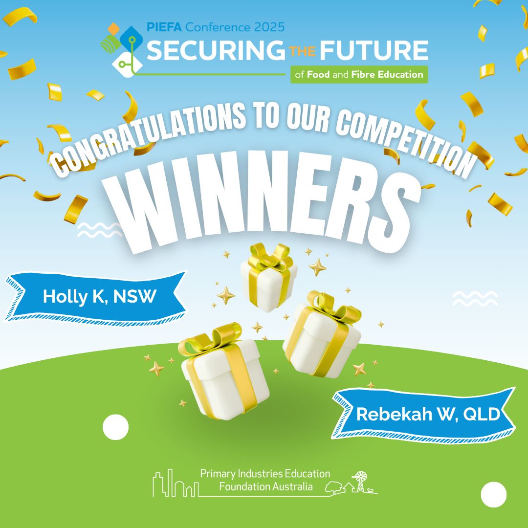 PIEFA (@ozpief) on Twitter photo ๐ In all the excitement of the conference, we forgot to officially announce the winners of our teacher competition!
We were delighted to congratulate the early career winner โ Holly K, NSW, and the experienced educator winner โ Rebekah W, QLD.
#PIEFA #PIEFAConference25 ๐ In all the excitement of the conference, we forgot to officially announce the winners of our teacher competition!
We were delighted to congratulate the early career winner โ Holly K, NSW, and the experienced educator winner โ Rebekah W, QLD.
#PIEFA #PIEFAConference25
