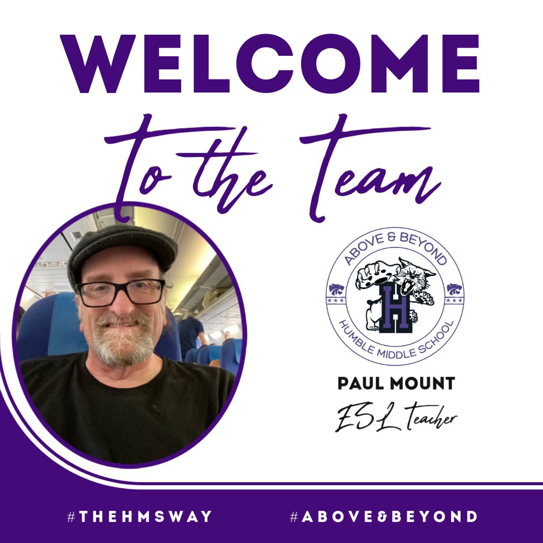 HumbleISD_HMS's tweet image. We are excited to Welcome another WILDCAT into the family! #AboveAndBeyond