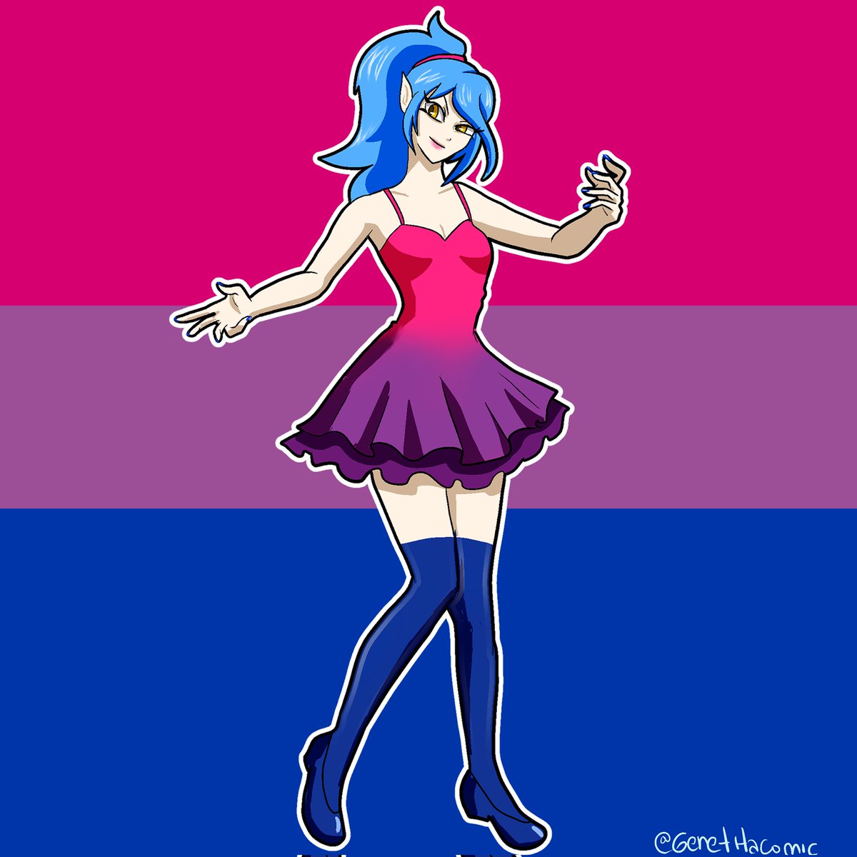 Genetitacomic's tweet photo. Espero que te guste y no me funes 👊🏻😡
Nix es mi novia 🥺❤️ somos nomnvians jajajaj
#dibujodigital #digitalilustration #digitalartist #digitalart #dibujo #draw #digitaldraw #originalcharacter #lgbtq #monthpride #mesdelorgullo https://t.co/DxNNYuOHLI