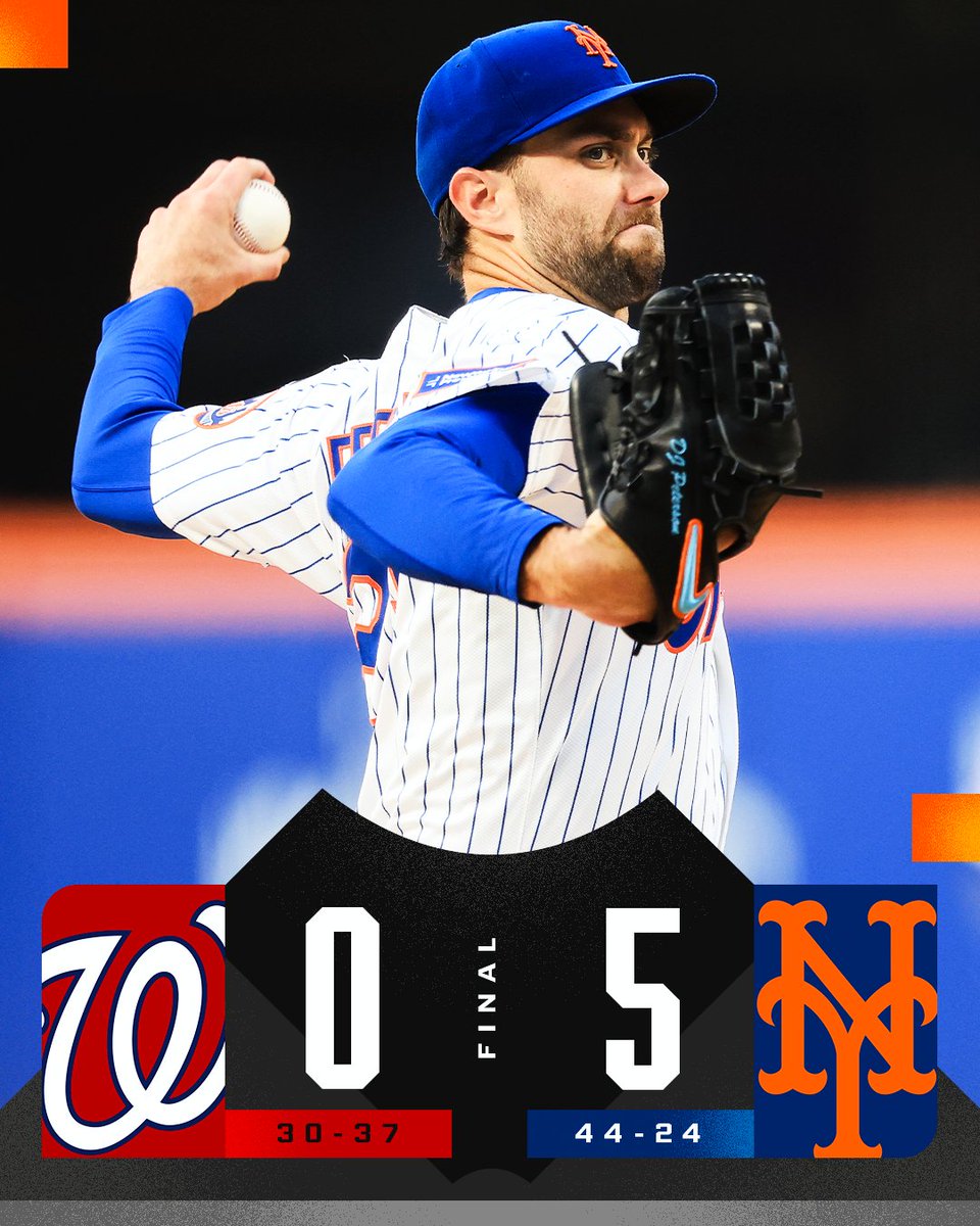 MLB (@mlb) on Twitter photo David Peterson tosses a 6-hit shutout as the <a href="/Mets/">New York Mets</a> win their 5th straight! David Peterson tosses a 6-hit shutout as the <a href="/Mets/">New York Mets</a> win their 5th straight!