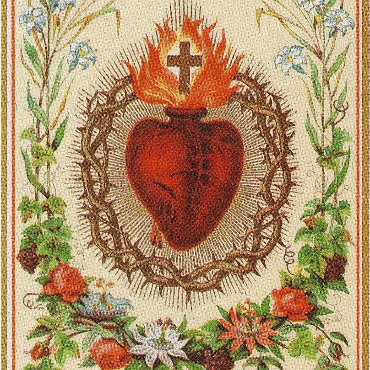 george_hitti's tweet photo. Giugno è il mese del Sacro Cuore di Gesù!❤️‍🔥 https://t.co/OPYyEPJnD6