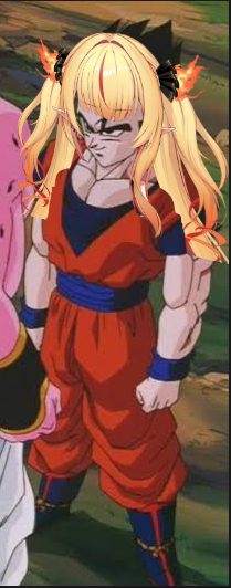 davidsuzu's tweet image. Ruby con la percepción de la realidad totalmente alterada peleando contra 3 personas a la vez sola