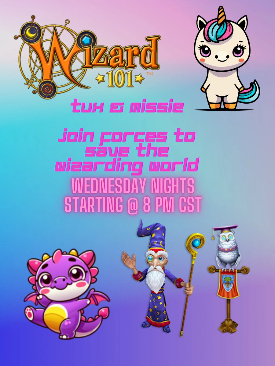These amazing women of the Be Kinder Stream Team are live playing some Wizard 101! Join Tux2, <a href="/missieb12gaming/">Missieb12 Gaming</a> and <a href="/Mama_Mj_/">MJ 💜</a>  as they use their magic to save the wizard world

twitch.tv/tux2
twitch.tv/missieb12
twitch.tv/mama_mj