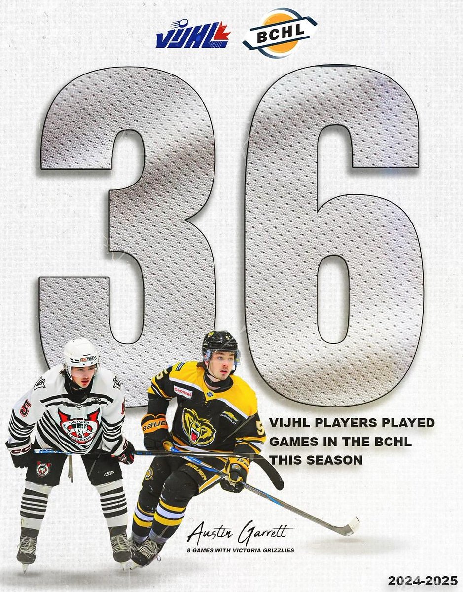 36 VIJHL players hit the ice in the BCHL this season!

In addition, over 50 players have practiced with a <a href="/BCHockeyLeague/">BCHL</a> team this year!
