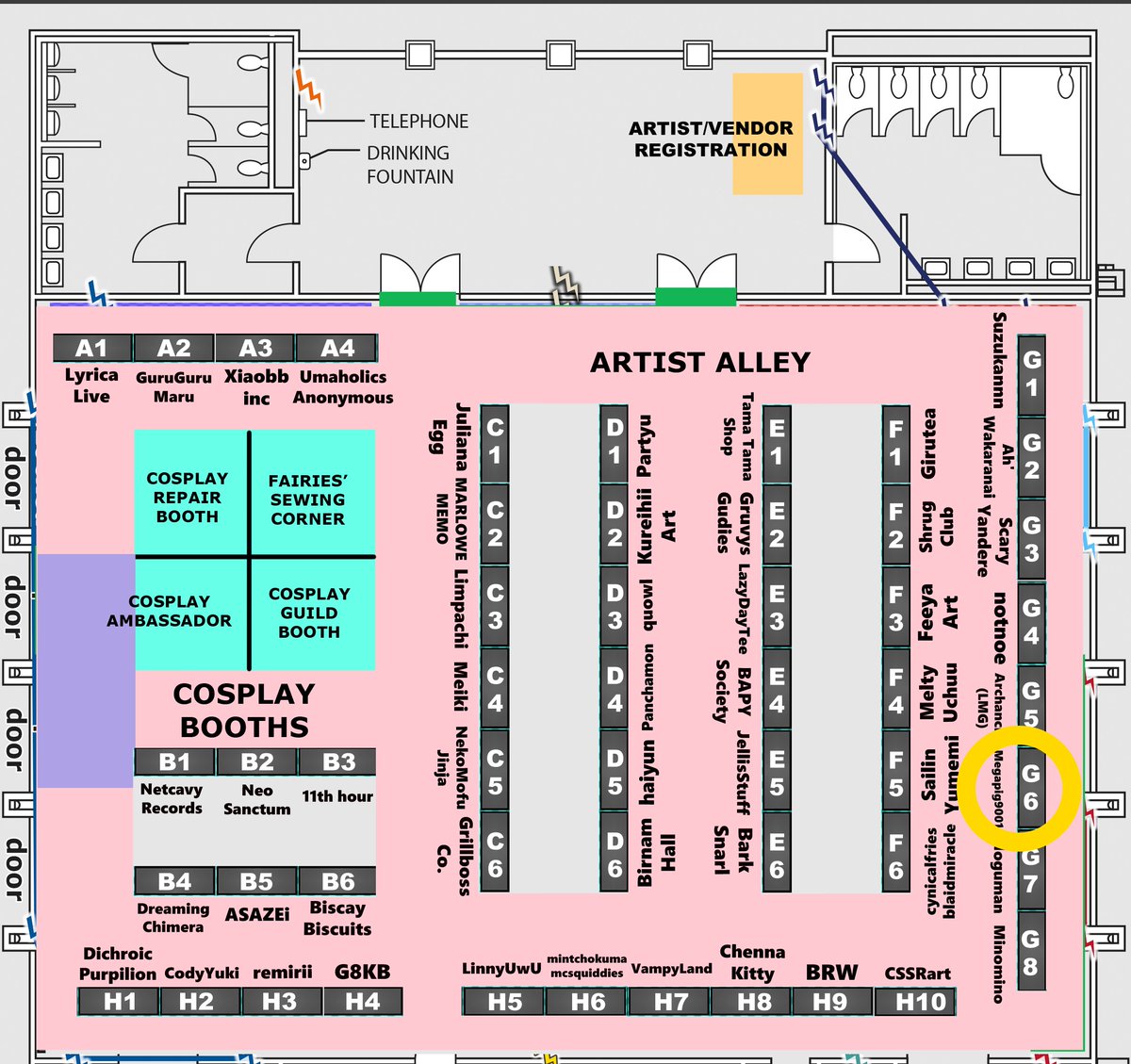 Megapig9001 (@megapig9001) on Twitter photo I'll be at TouhouFest 2025 for my circle Fantasy Mechanics (<a href="/FantasyMech2hu/">FantasyMechanics</a> )! We're at Artist Alley table G6. We'll have:
-Physical copies of my book, "Violet Origins ~ The Sumireko Chronicle"
-Cool Touhou Buttons (full picture in the replies)
-Digital copies of the book's album I'll be at TouhouFest 2025 for my circle Fantasy Mechanics (<a href="/FantasyMech2hu/">FantasyMechanics</a> )! We're at Artist Alley table G6. We'll have:
-Physical copies of my book, "Violet Origins ~ The Sumireko Chronicle"
-Cool Touhou Buttons (full picture in the replies)
-Digital copies of the book's album