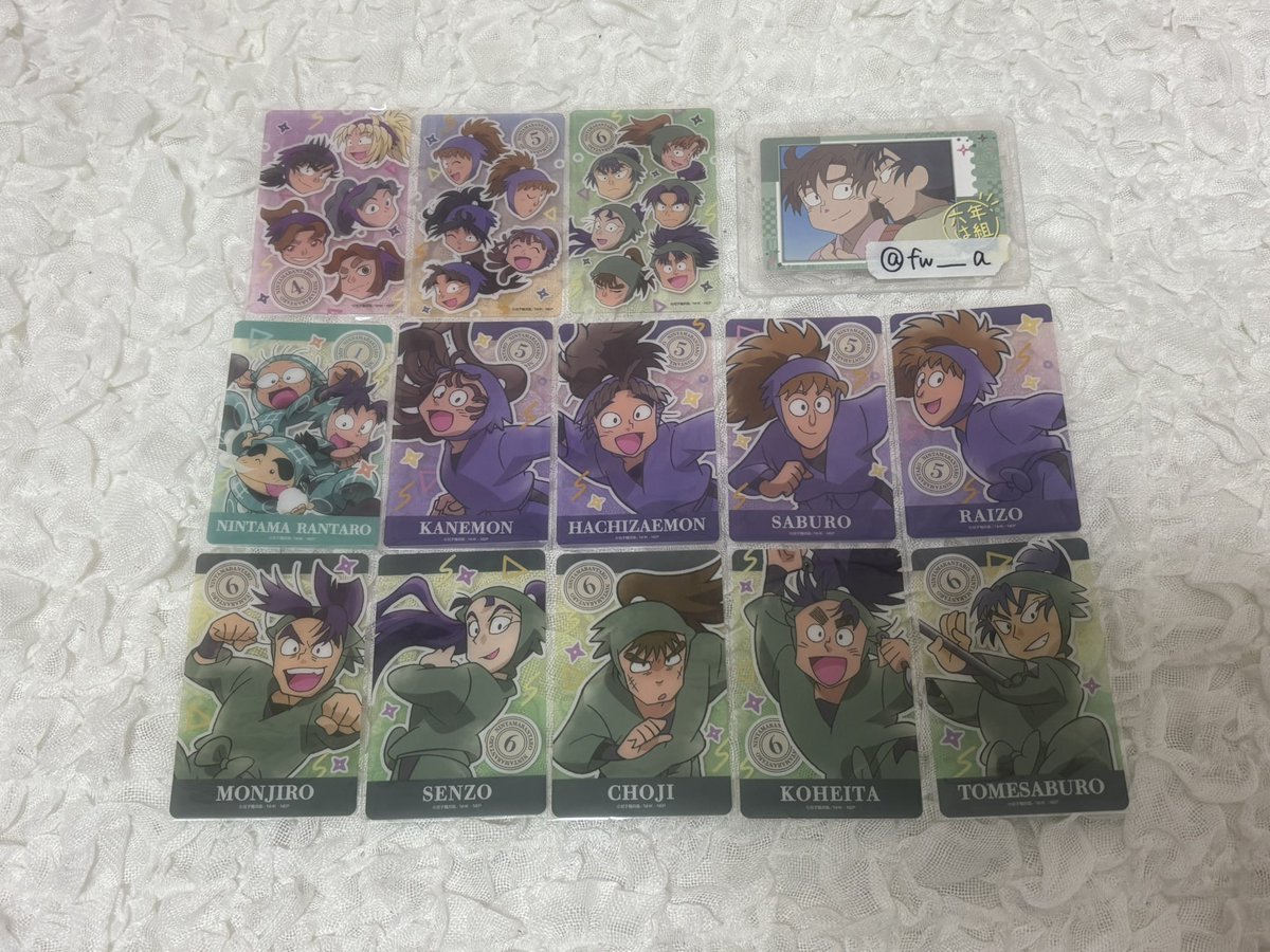 【譲渡】忍たま乱太郎 忍たま クリアカード クリカ vol.2

譲￤ 画像

求￤ 定価＋送料

✧ 郵送 or 福岡天神博多手渡し
✧ 纏めての方優先
✧ お支払い：ゆうちょ
（手渡しの場合は現金手渡しも◎）
✧ 一部任意抱き合わせ（要相談）

お気軽にお声がけください🙌🏻