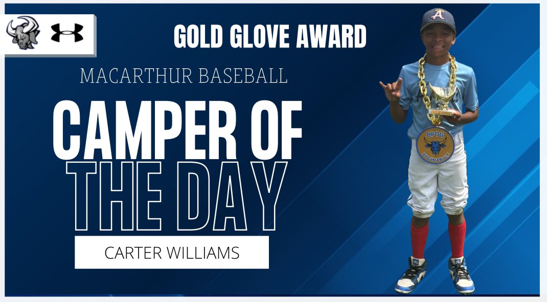 Day 3 - Rain or shine, we show up every time!!! Defense, sliding, baserunning, whiffle ball!!! What a day! Future Brahmas can’t get enough!!!  #EarnTheRight