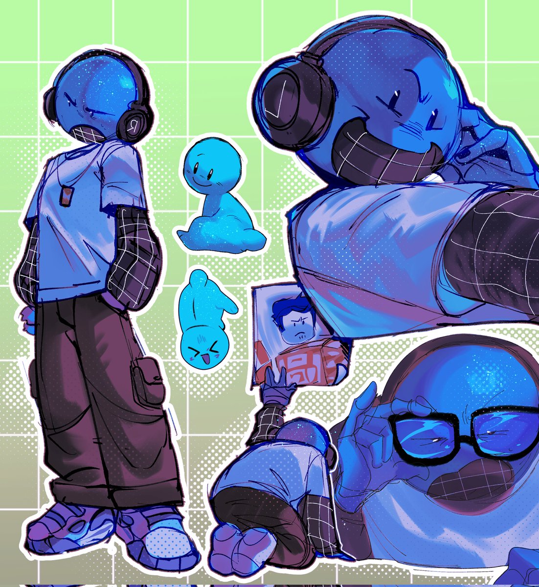 namachuki's tweet image. Blue sour patch 
#Forsaken #ROBLOX