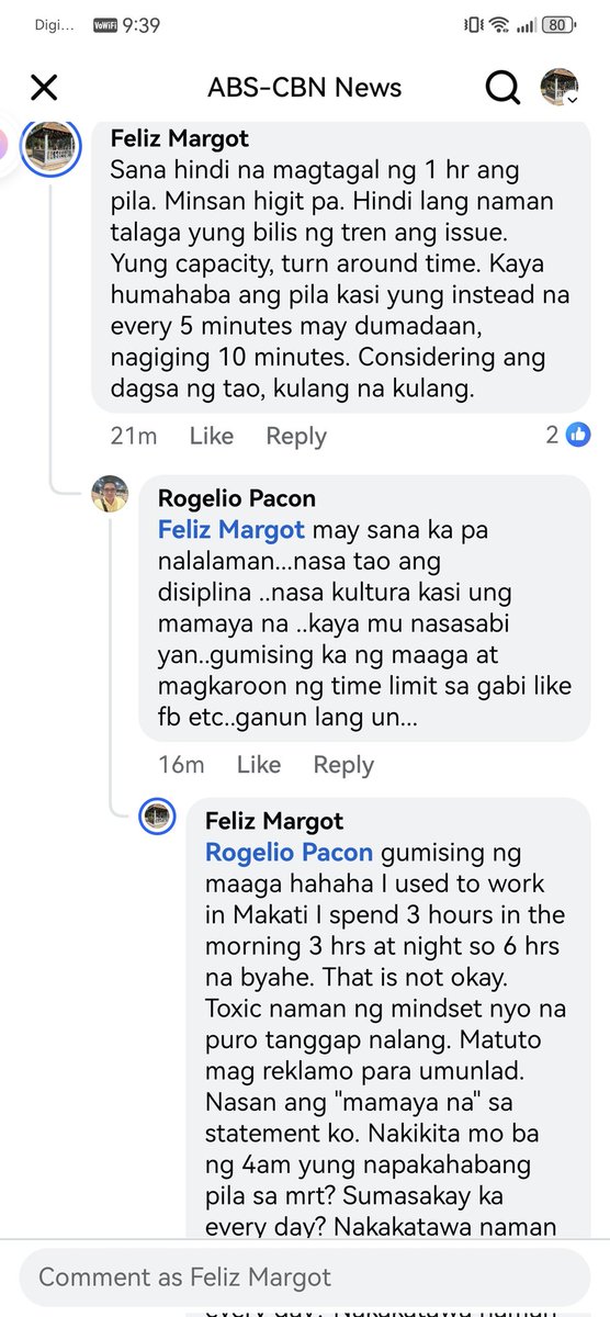 Kaya walang pag unlad ang Pilipinas e. Ayaw tumanggap ng ideas ng mga gantong tao 😅