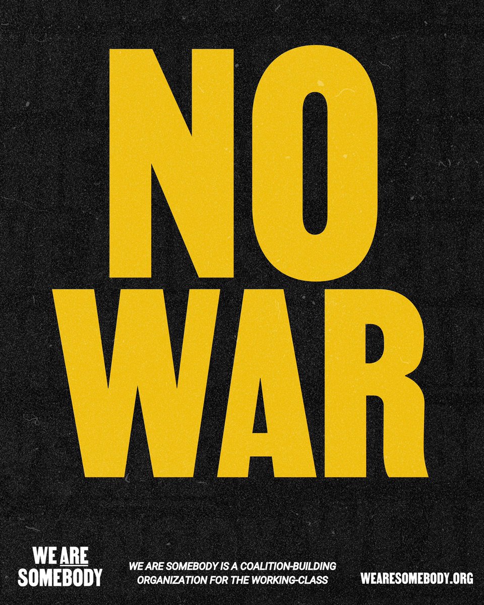StrikeForAll's tweet image. Multiple news outlets are reporting that U.S. officials have been told Israel is fully ready to launch an operation into Iran.
We must stand unequivocally for peace and against war.