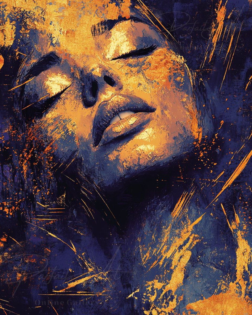 parfaiteart01's tweet photo. Mysterious Elegance: A Portrait in Blue and Gold
The bold strokes and vibrant colors create a captivating image that speaks to the depth of human emotion.#PortraitArt #BlueAndGold #ArtInspiration #ModernArt #CreativeExpression https://t.co/DWq5PDoo8O