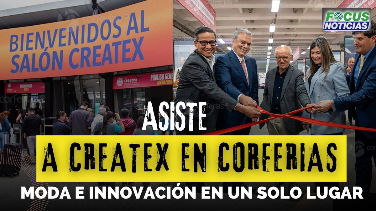 focusnoticia's tweet image. 🔴👗¿Ya conoces #Createx? El Evento donde la Moda e Innovación se encuentran en #Corferias desde el 11 al 13 de Junio. ¡No te lo Puedes Perder Hay Grandes Descuentos!🔴👗Conozca de que se Trata Aquí #FocusNoticias 

YouTube ▶️
youtube.com/live/HHae9rEQo…

focusnoticias.com…