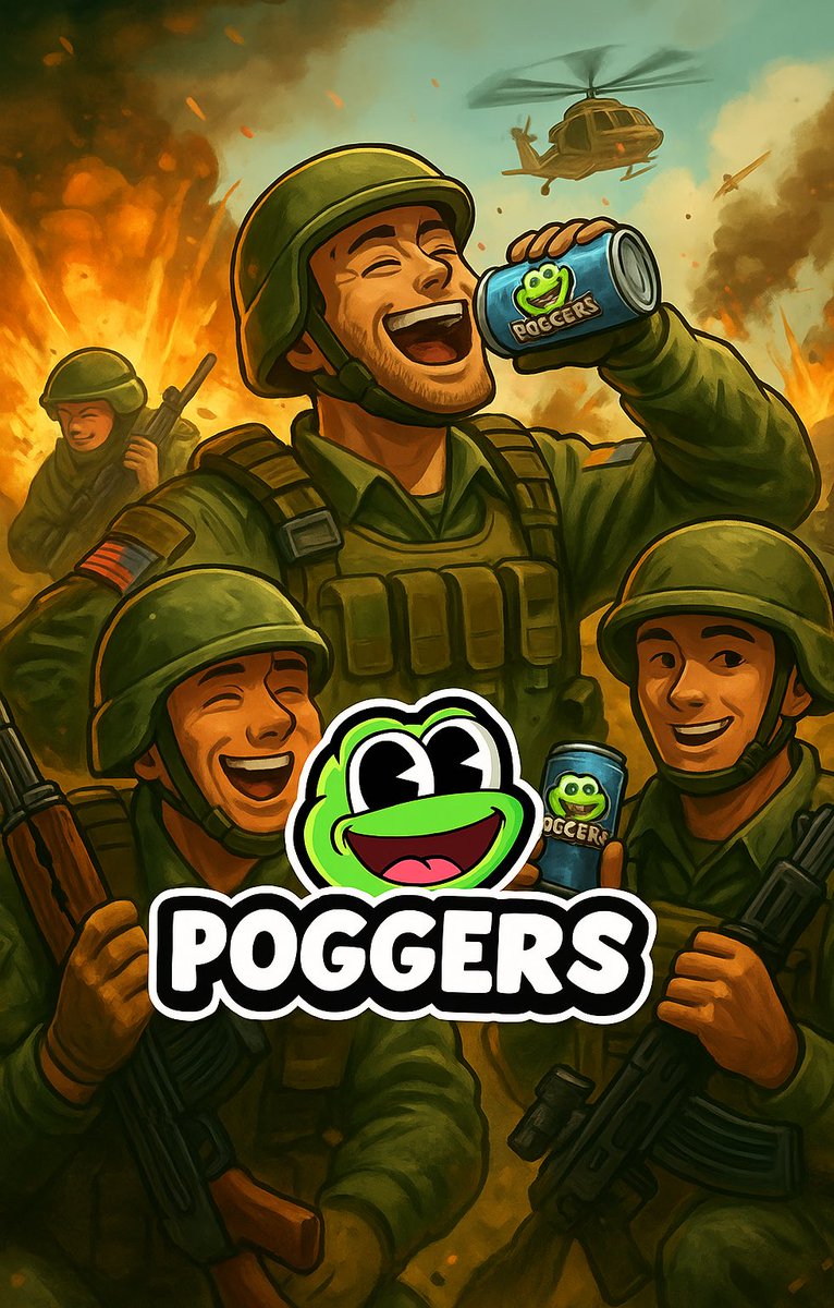 #poggers 

The official energy drink of WW3