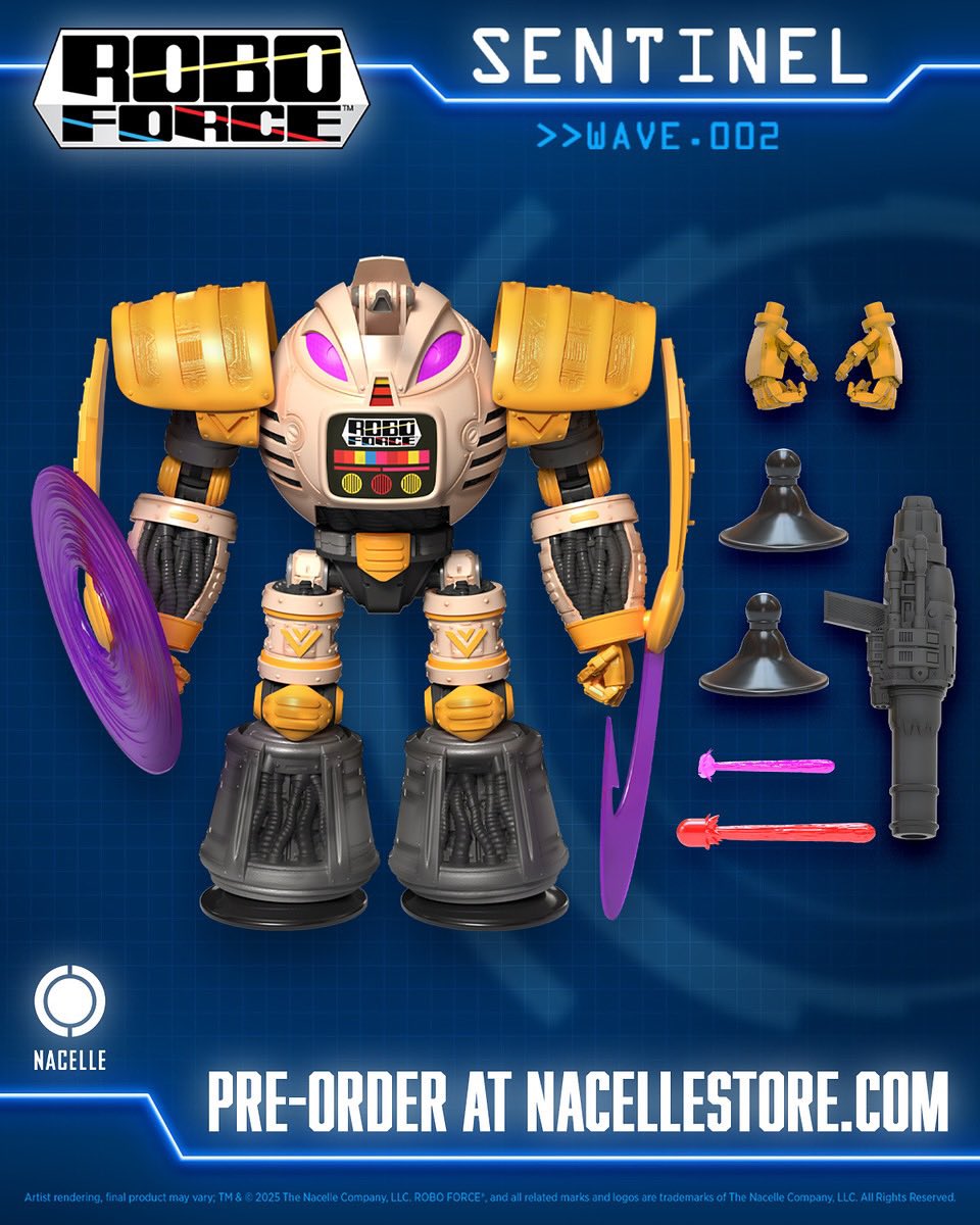 collectxdestroy's tweet photo. RoboForce Wave 2 from Nacelle Toys is up for Pre-Order at https://t.co/5q9zwXjEgZ!
@nacellecompany #toys #toycollector #actionfigures #aew #wwe #heavymetal #cosplay #tmnt #motu #marvel #horror #starwars #transformers #gijoe #sdcc #toyreview #nacelle #nacelletoys #roboforce https://t.co/OYA580aZ5p