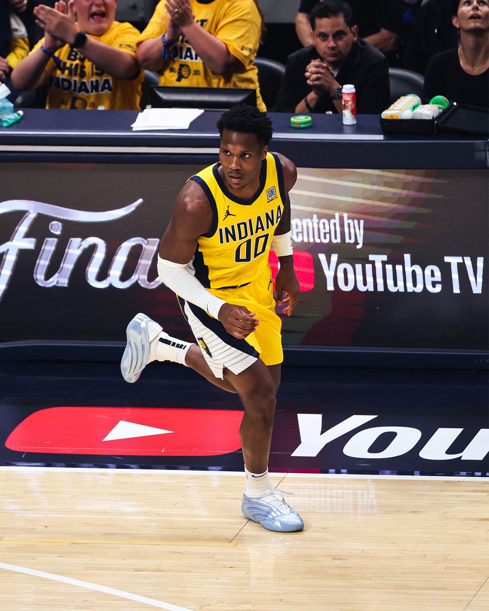 Bennedict Mathurin at the half in Game 3:

14 PTS | 5-6 FG | 2 REB | 10 MIN