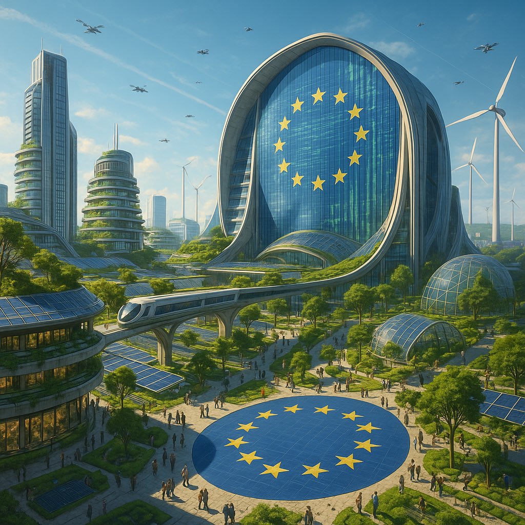 We don’t need a utopia. We need a home.

A Europe that protects us, feeds us, moves us, defends us—not as 27 fragments, but as one.

Different languages. Shared destiny.

The world is consolidating.
So must we.

The time for a #EuropeanFederation is now.