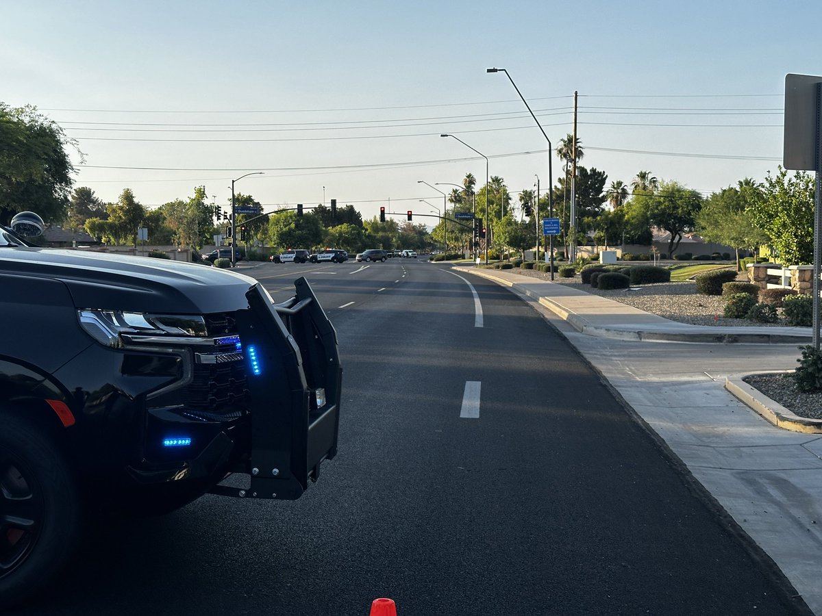 Gilbert PD is at the scene of an officer-involved shooting near the intersection of Lindsay and Guadalupe Roads. The intersection is closed in all directions. 

There are no injuries to officers. 

PIO is en route. Media staging is at Guadalupe Road and Riata Street.