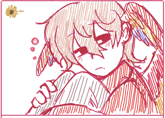 sunflower39__'s tweet image. more strawpage doodles from today :) Really like how the secret life scar turned out