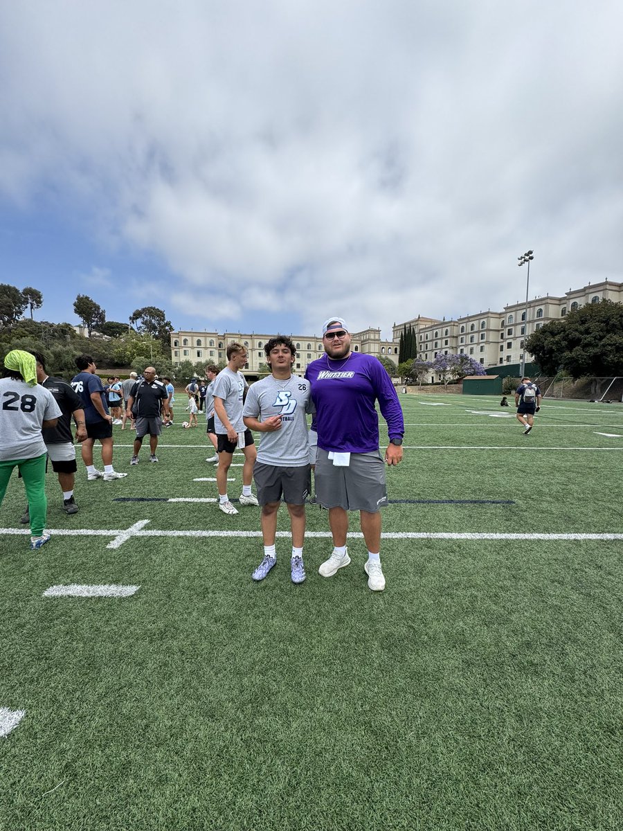 nateperezQB's tweet image. Thank you @madbacker56 @USDFootball for an amazing and hard working experience! Again I had the opportunity to talk to some great coaches. @CoachLucasGovan @CoachRocket73 @Coachrichbrown
