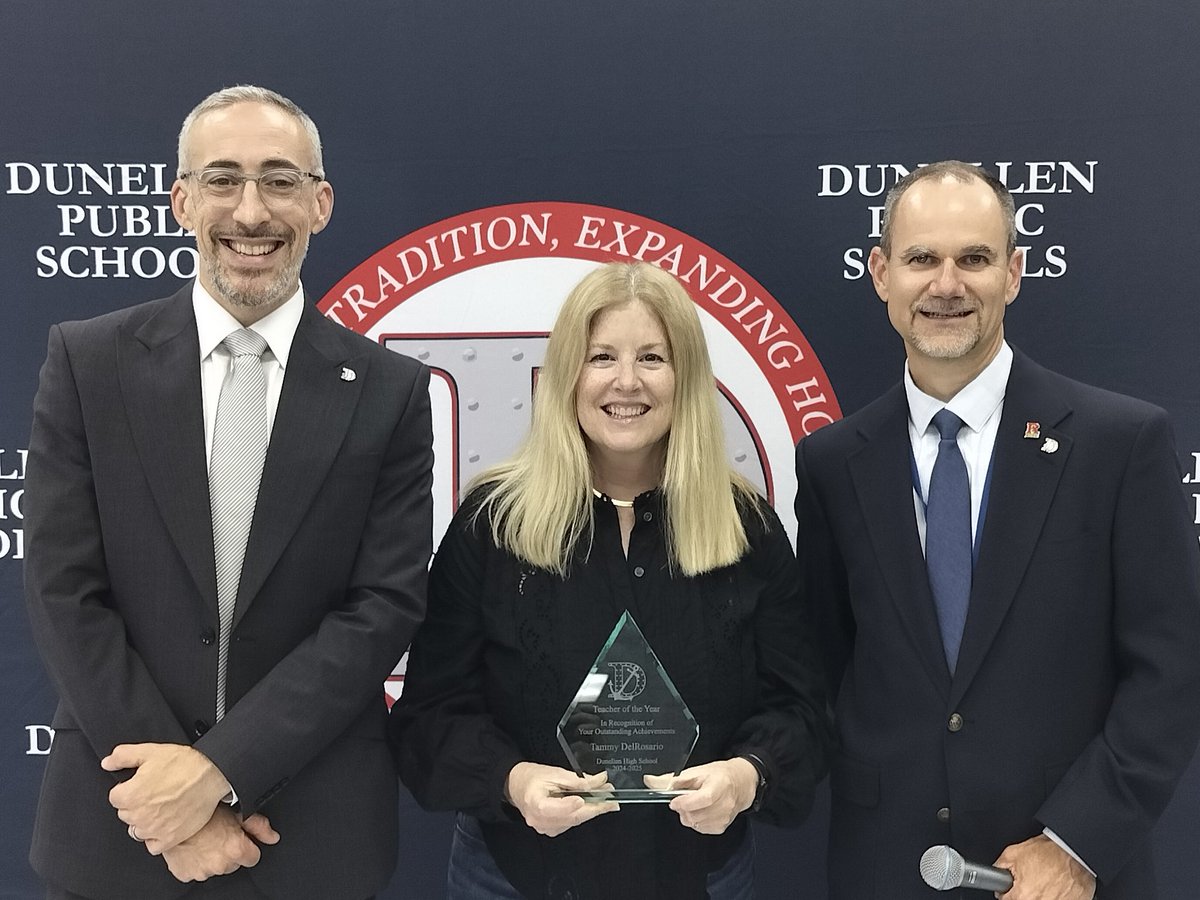 DunellenHS's tweet image. Congratulations to DHS Teacher of the Year, Ms DelRosario and Educational Services Professional, Mrs Leibowitz! ⚓️⚓️