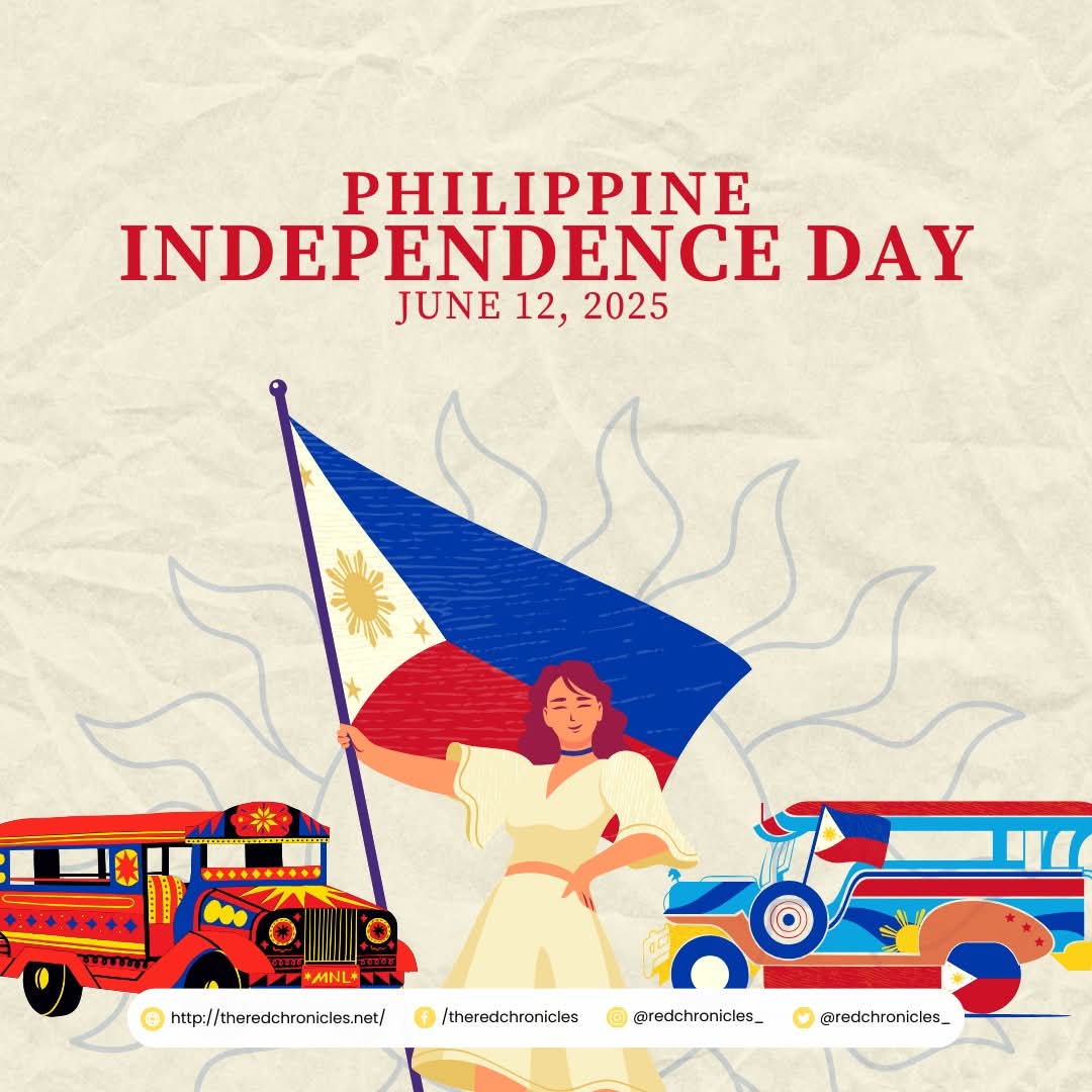 redchronicles_'s tweet photo. ‘INDEPENDENCE DAY’

A central aspect of Filipino culture, history, and national pride is commemorated on Independence Day, which is when the Philippines was declared free from Spanish colonial rule on June 12, 1898. https://t.co/SF6SXSQnzq