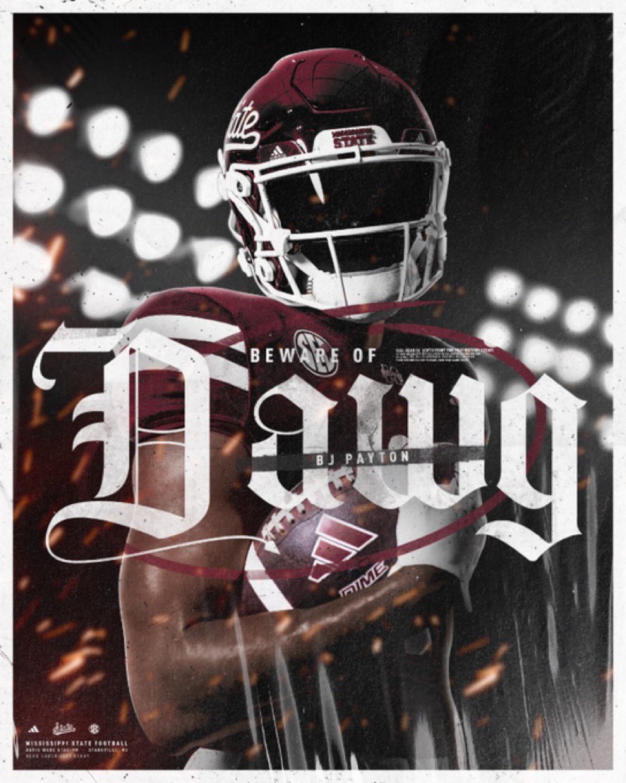 Bennett “BJ” Payton 3⭐️ (@bj_payton24) on Twitter photo Love from the DAWGSSS🐶🐶
#HailState
<a href="/HailStateFB/">Mississippi State Football</a>
<a href="/Kalyn_Rob/">Kalyn Robinson</a>
<a href="/CoachHutzler/">Coleman Hutzler</a>
<a href="/CoachDancyVI/">Coach Vincent Dancy</a> Love from the DAWGSSS🐶🐶
#HailState
<a href="/HailStateFB/">Mississippi State Football</a>
<a href="/Kalyn_Rob/">Kalyn Robinson</a>
<a href="/CoachHutzler/">Coleman Hutzler</a>
<a href="/CoachDancyVI/">Coach Vincent Dancy</a>
