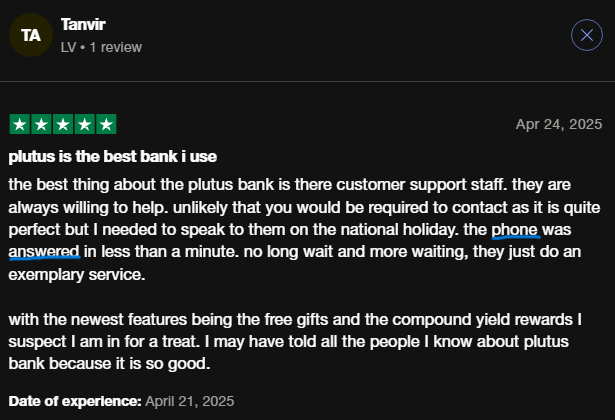 DavidPersson_B's tweet photo. Ops forgot to say. Yes @plutus knows about the weird reviews on @Trustpilot @TrustieSupport . As they have responded directly to some on that platform.
This been said many times in ambs chat. No words from the staffs itself.
#RarePLU #PLUSMore #PLU #plutus $plu https://t.co/npF0XM72nN