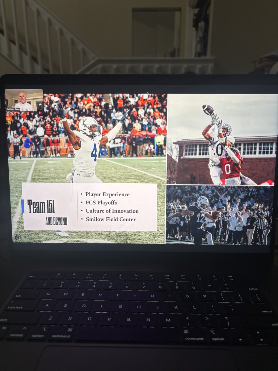 Thank you <a href="/CoachRenoYale/">Tony Reno</a> for the Junior day presentation. Learned a lot about the program and school! Looking forward to camp on July 6th.