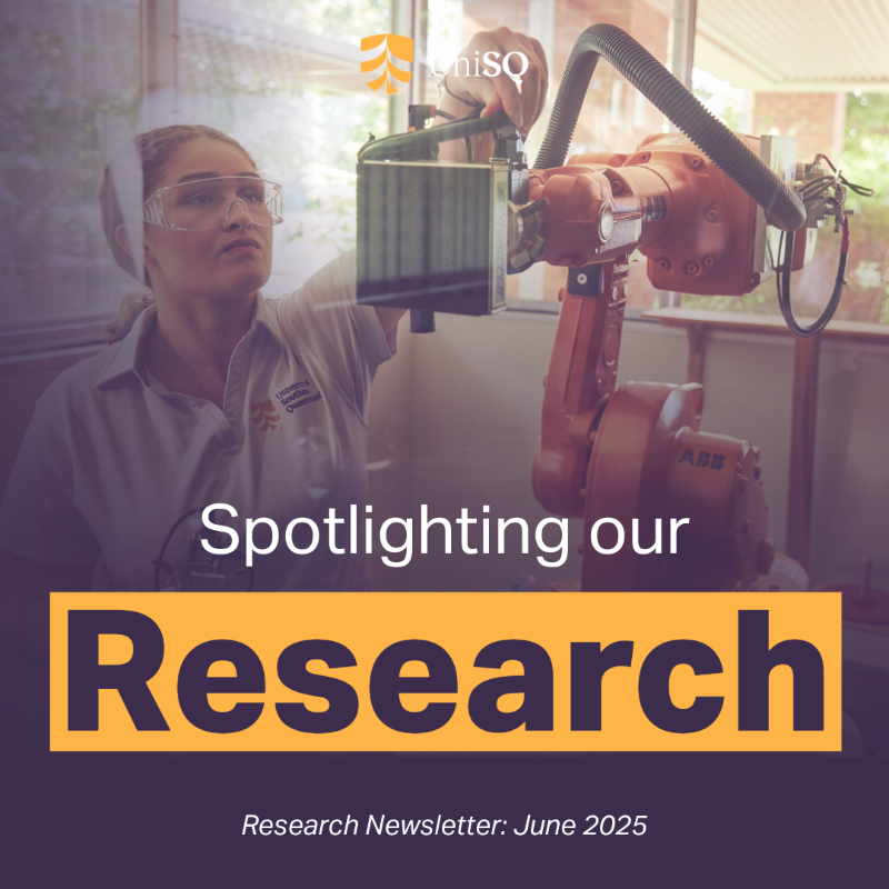 unisqaus's tweet photo. Curious about what's new in research?
You're in the right place! 🤩

Let’s dive into our latest updates and developments.

@UniSQ_GRS 💛
