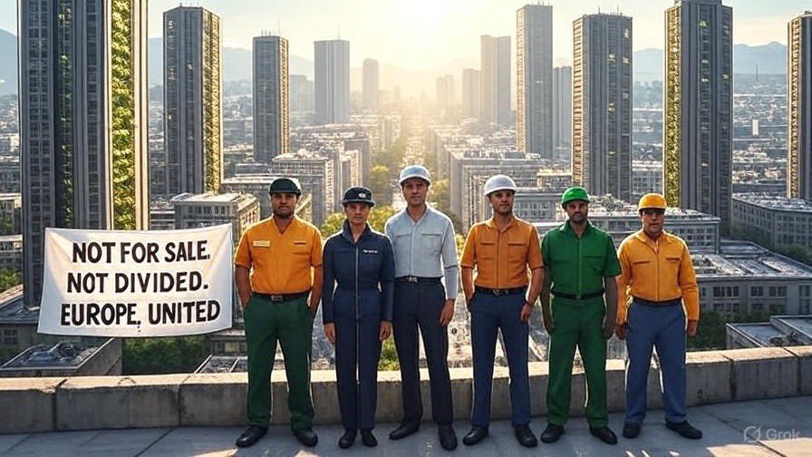 Europe must be more than history. It must be destiny.

We are 450 million people. Builders. Nurses. Farmers. Teachers.
Scattered by flags. Divided by banks. United by struggle.

It’s time for one system—not for profit, but for people.
Federate. Feed each other. Free each other.