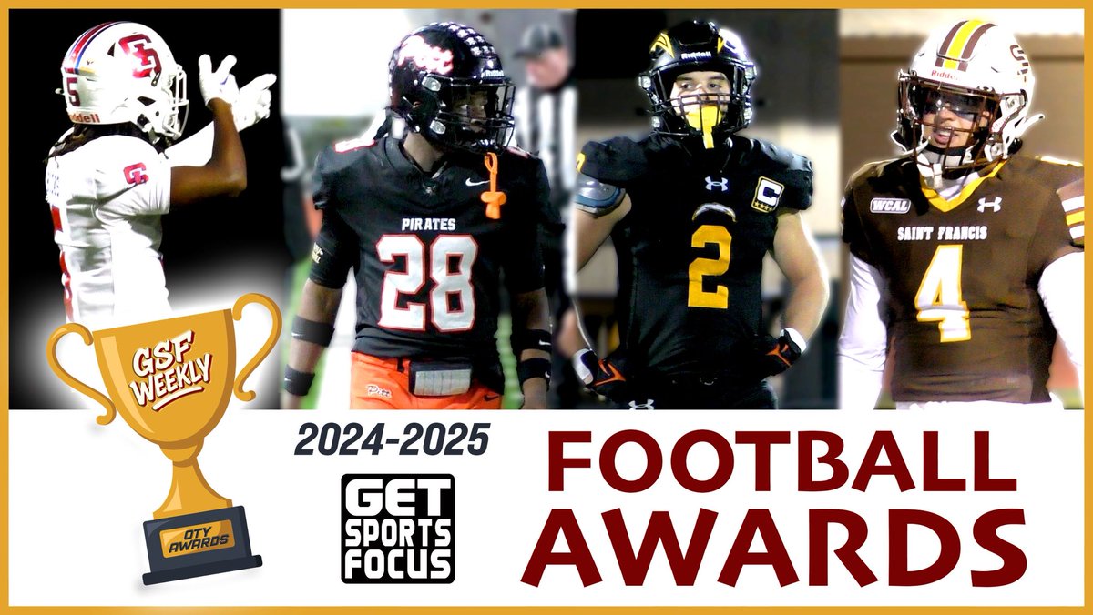 🏆 GSF 2024-2025 
GSF Weekly 🏈 OTY Awards 

youtu.be/i6tY2EDKbF4?si…

‼️ Parts 1 &amp; 2 NOW LIVE @ GetSportsFocus YouTube!!!

Before we say “goodbye” to our Class of 2025 and welcome in the upcoming football season, let’s take a moment to say “Congratulations” the the ballers from