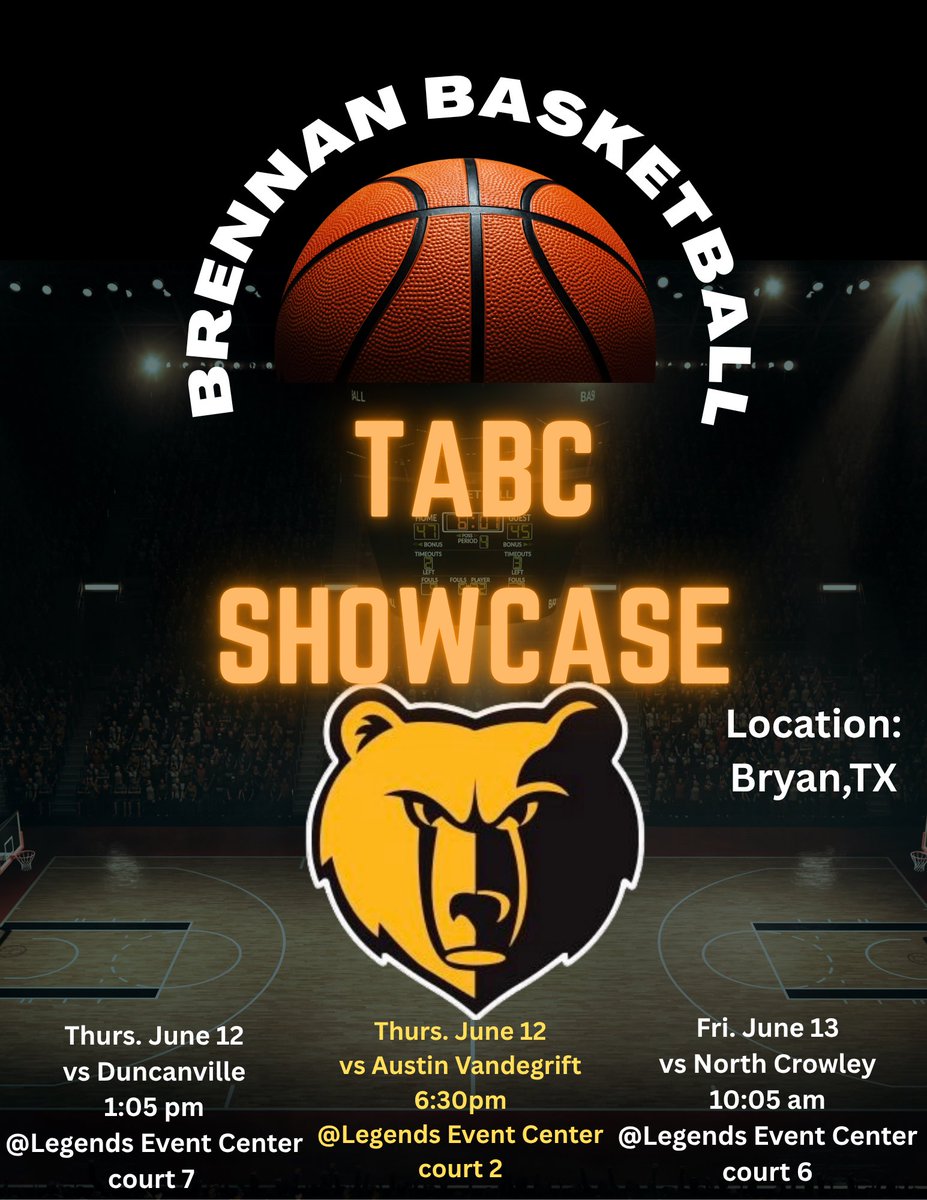 TABC SHOWCASE June 12-14! Nothing Easy coming our way! That’s how we like it in order to grow stronger!! Let’s get it!! Separation Szn!!!