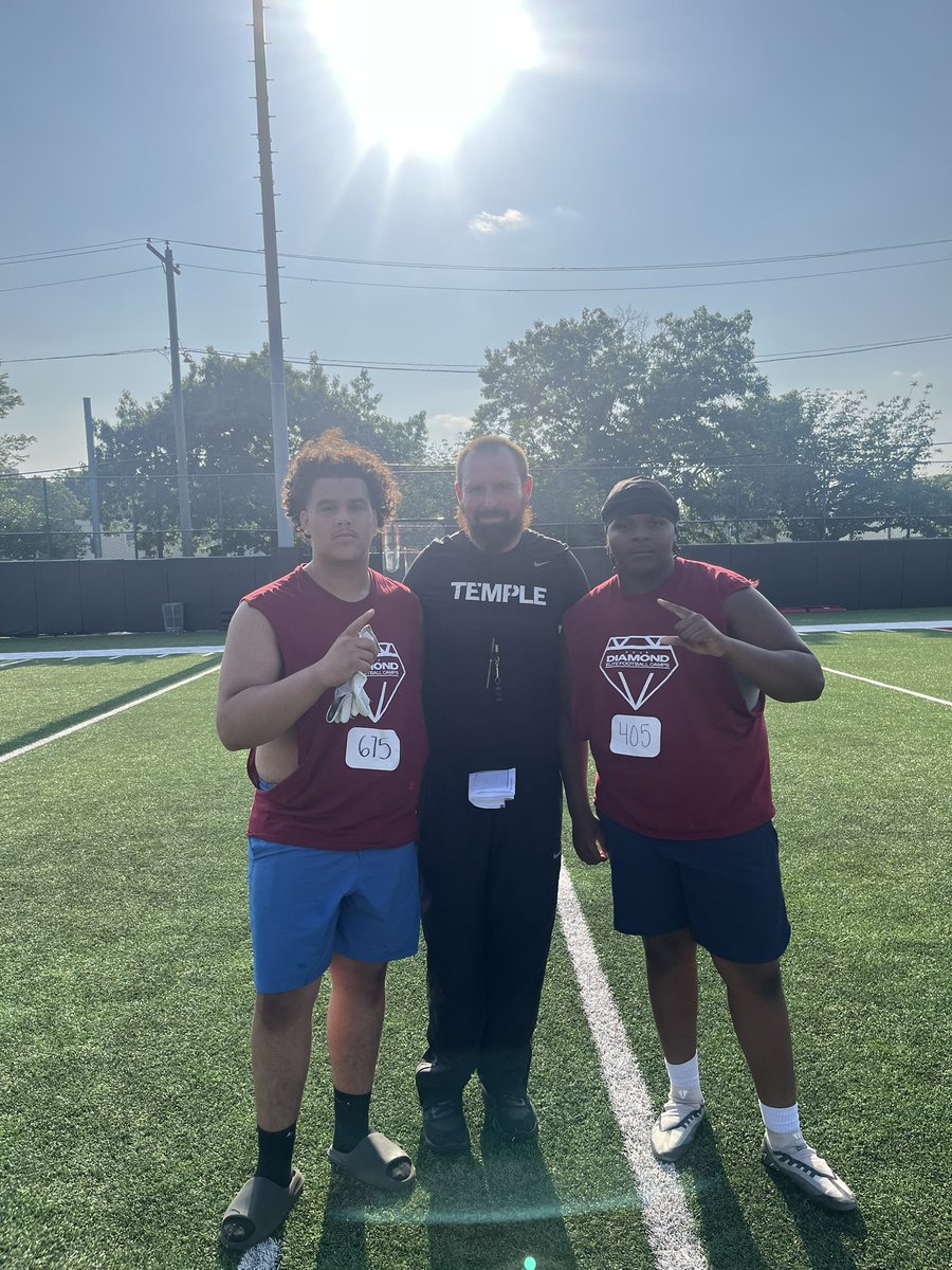 Erick Rodriguez (@00erixk) on Twitter photo Had a great day competing <a href="/TempleUniv/">Temple University</a> . Thank you <a href="/Coach_AlJohnson/">Al Johnson</a> for all the coaching and hospitality. <a href="/Chadellis91/">Chad the Kraken</a> <a href="/JLRealest/">Jean Louis II</a> <a href="/Coach_Reggie1/">Reggie Rothwell</a> <a href="/EdOBrienCFB/">EdOBrienCFB</a> <a href="/Coach_E_Rob/">Coach E. Rob</a> <a href="/EagleAcademyII/">EagleAcademyBK</a> <a href="/EdOBrienCFB/">EdOBrienCFB</a> Had a great day competing <a href="/TempleUniv/">Temple University</a> . Thank you <a href="/Coach_AlJohnson/">Al Johnson</a> for all the coaching and hospitality. <a href="/Chadellis91/">Chad the Kraken</a> <a href="/JLRealest/">Jean Louis II</a> <a href="/Coach_Reggie1/">Reggie Rothwell</a> <a href="/EdOBrienCFB/">EdOBrienCFB</a> <a href="/Coach_E_Rob/">Coach E. Rob</a> <a href="/EagleAcademyII/">EagleAcademyBK</a> <a href="/EdOBrienCFB/">EdOBrienCFB</a>
