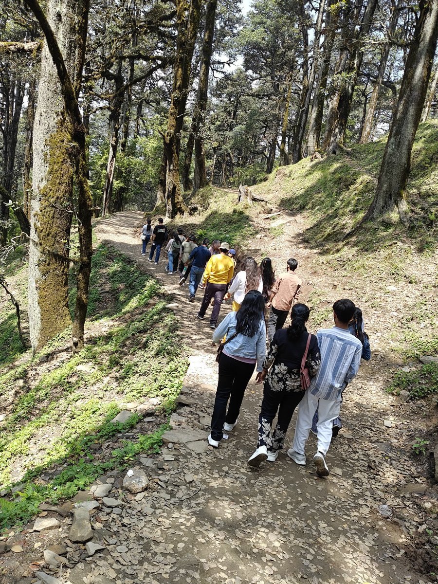 Happy that we carry forward our legacy of "Annual Lab Retreat" to say thank you to Nature, physical fitness check through trekking &amp; evaluate past scientific achievements n plan strategies for future. Year 2025 destination was JHIBI, Himachal Pradesh. #Day3 (Part 2) ....