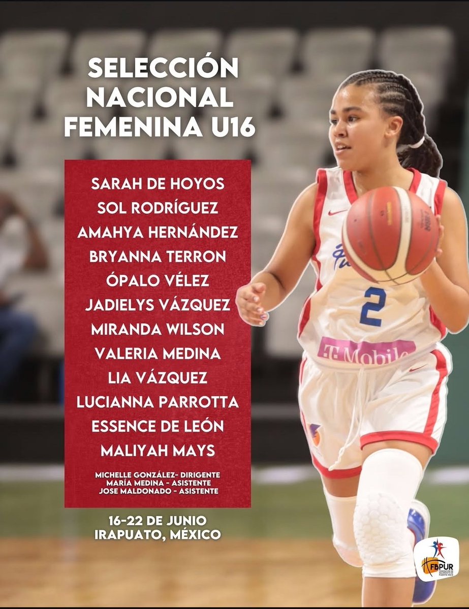 Maliyah Mays (@maliyahmayss) on Twitter photo Extremely blessed to have been selected to be a part of the Puerto Rico U16 National team! My team will be playing in the FIBA U16 Womenβs Americup next week on FIBAβs YouTube channel! π΅π·π
<a href="/CorsairsGBB/">CCHS Girls Basketball</a> <a href="/ExampleSports3/">Example Sports AAU</a> <a href="/barrybradford3/">Barry Bradford</a> <a href="/fbpur/">FBPUR ππ΅π·</a> Extremely blessed to have been selected to be a part of the Puerto Rico U16 National team! My team will be playing in the FIBA U16 Womenβs Americup next week on FIBAβs YouTube channel! π΅π·π
<a href="/CorsairsGBB/">CCHS Girls Basketball</a> <a href="/ExampleSports3/">Example Sports AAU</a> <a href="/barrybradford3/">Barry Bradford</a> <a href="/fbpur/">FBPUR ππ΅π·</a>