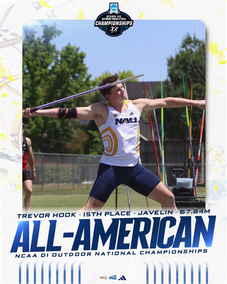 Second Team All-American 🫡

Trevor Hook finishes 15th in the nation at the NCAA Championships ‼️

#RaiseTheFlag | #BigSkyTF