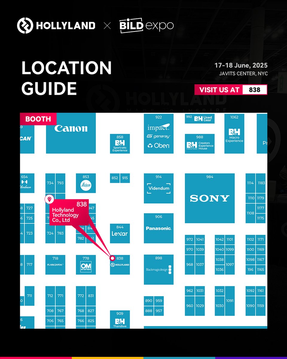 🚀 Get Ready, New York! Hollyland is Coming to BILD Expo 2025! 
📍 Booth [838] 
📅 June 17–18, 2025 
Whether you’re a filmmaker, streamer, podcaster, or audio pro, this is your chance to see, test, and fall in love with Hollyland’s latest tech. #BILDExpo2025 #ContentCreator