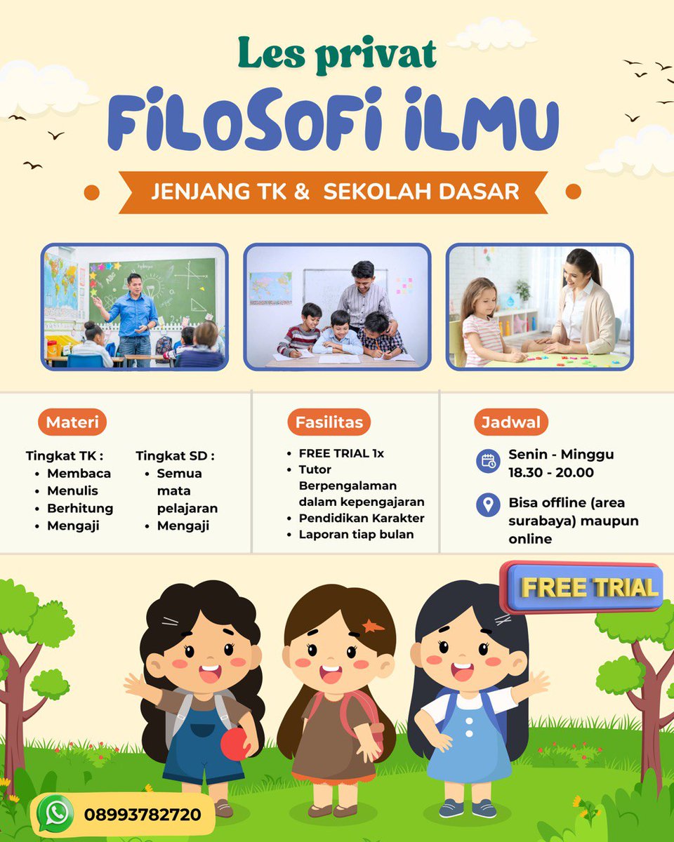 Silahkan yg berminat. Slot terbatas