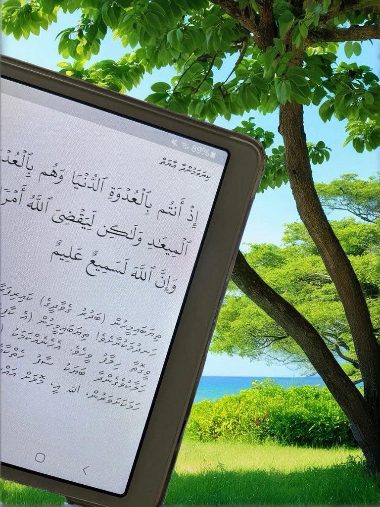 QuranMV (@quranmv) on Twitter photo ގުރުއާން އެމްވީ އެޕުން ގުރުއާން ކިޔަވާ އަޑު އެހޭނެ. 🌟 ކިޔަވަމުންދާ ވަރަކަށް އޮޓޯކޮށް އާޔަތާއި ތަރުޖަމާ ފެންްނާނެ. އެޕް ޑައުންލޯޑް ކުރުމަށް 👇
quran.mv ގުރުއާން އެމްވީ އެޕުން ގުރުއާން ކިޔަވާ އަޑު އެހޭނެ. 🌟 ކިޔަވަމުންދާ ވަރަކަށް އޮޓޯކޮށް އާޔަތާއި ތަރުޖަމާ ފެންްނާނެ. އެޕް ޑައުންލޯޑް ކުރުމަށް 👇
quran.mv