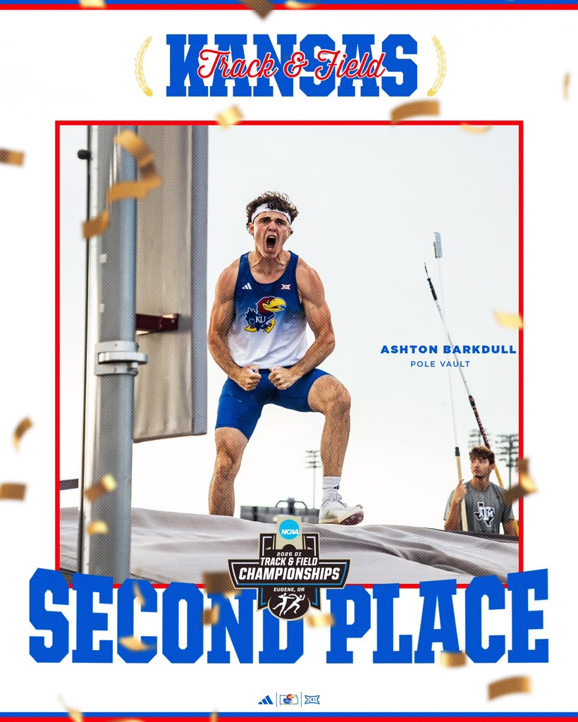 ASHTON BARKDULL IS YOUR NATIONAL RUNNERS UP‼️‼️🤩🤩

#RockChalk