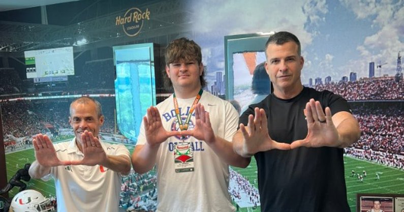 TrintonBreeze (@trintonbreeze) on Twitter photo NEWS: #Miami 3⭐️ OL commit J.J. Sparks (<a href="/JJSparks2026/">JJSparks2026</a>) has confirmed with me that he will not be taking any other visits apart from Miami.
“I won’t be taking any other visits besides the U! Go canes 🙌.” NEWS: #Miami 3⭐️ OL commit J.J. Sparks (<a href="/JJSparks2026/">JJSparks2026</a>) has confirmed with me that he will not be taking any other visits apart from Miami.
“I won’t be taking any other visits besides the U! Go canes 🙌.”