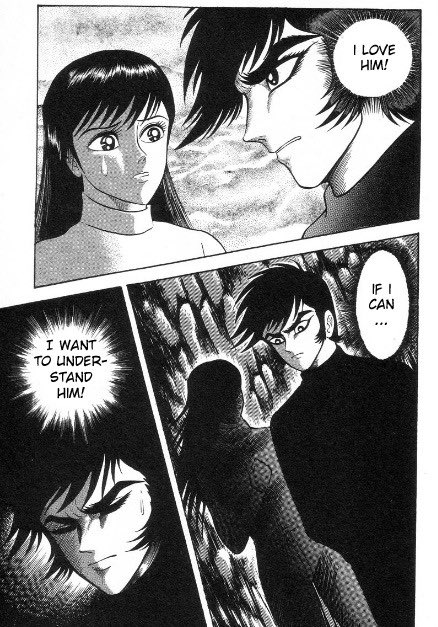 oocdevilman's tweet photo. @Calamity2017 incorrect, Akira admits to loving him back in a sequel https://t.co/llesl6Ri04