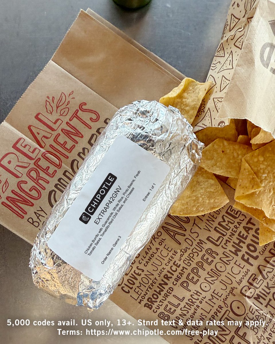 Chipotle tweet media