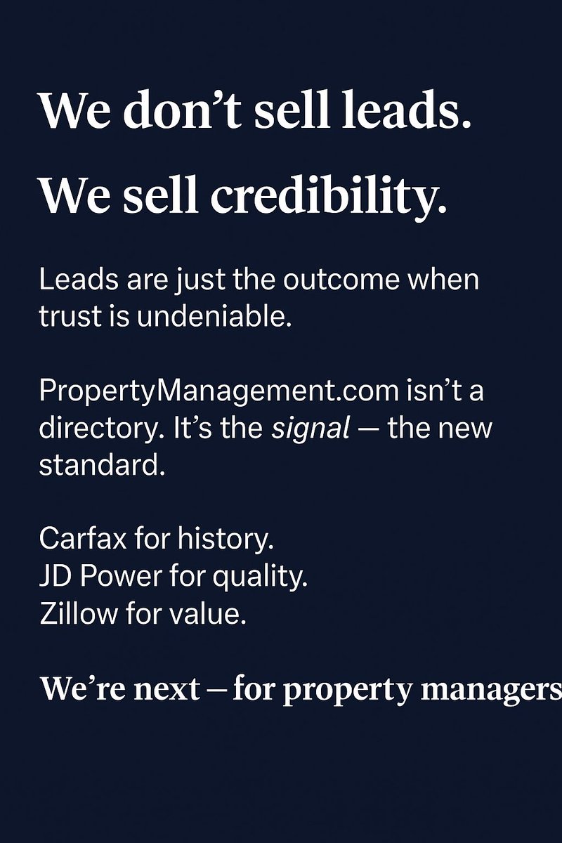 SpeerUnfiltered's tweet image. We don’t sell leads.
We sell credibility.